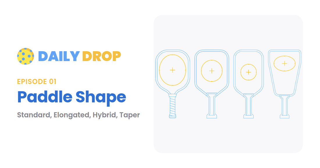 Daily Drop Episode 01: Paddle Shape — Standard, Elongated, Hybrid, Taper