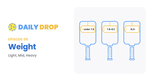 Daily Drop Episode 06: Weight — Light, Mid, Heavy