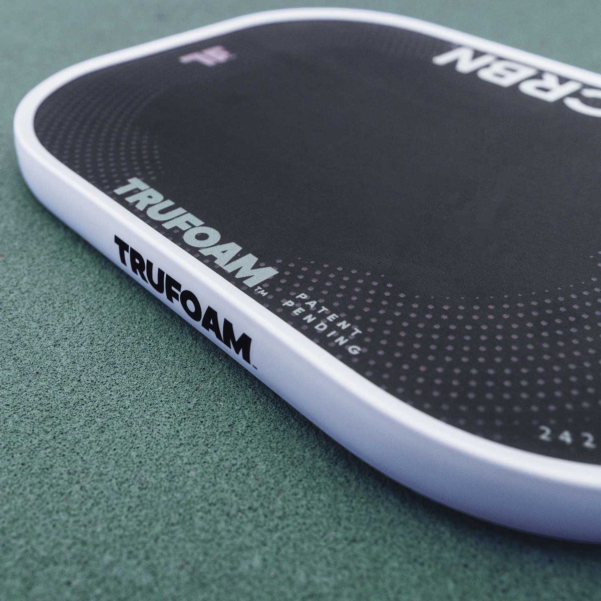 Player using the CRBN TruFoam Genesis pickleball paddle