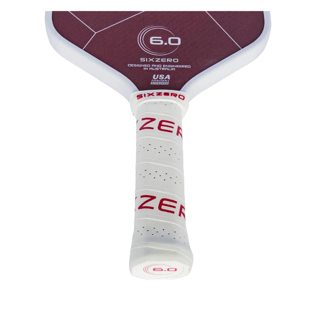 Six Zero Ruby pickleball paddle, detail