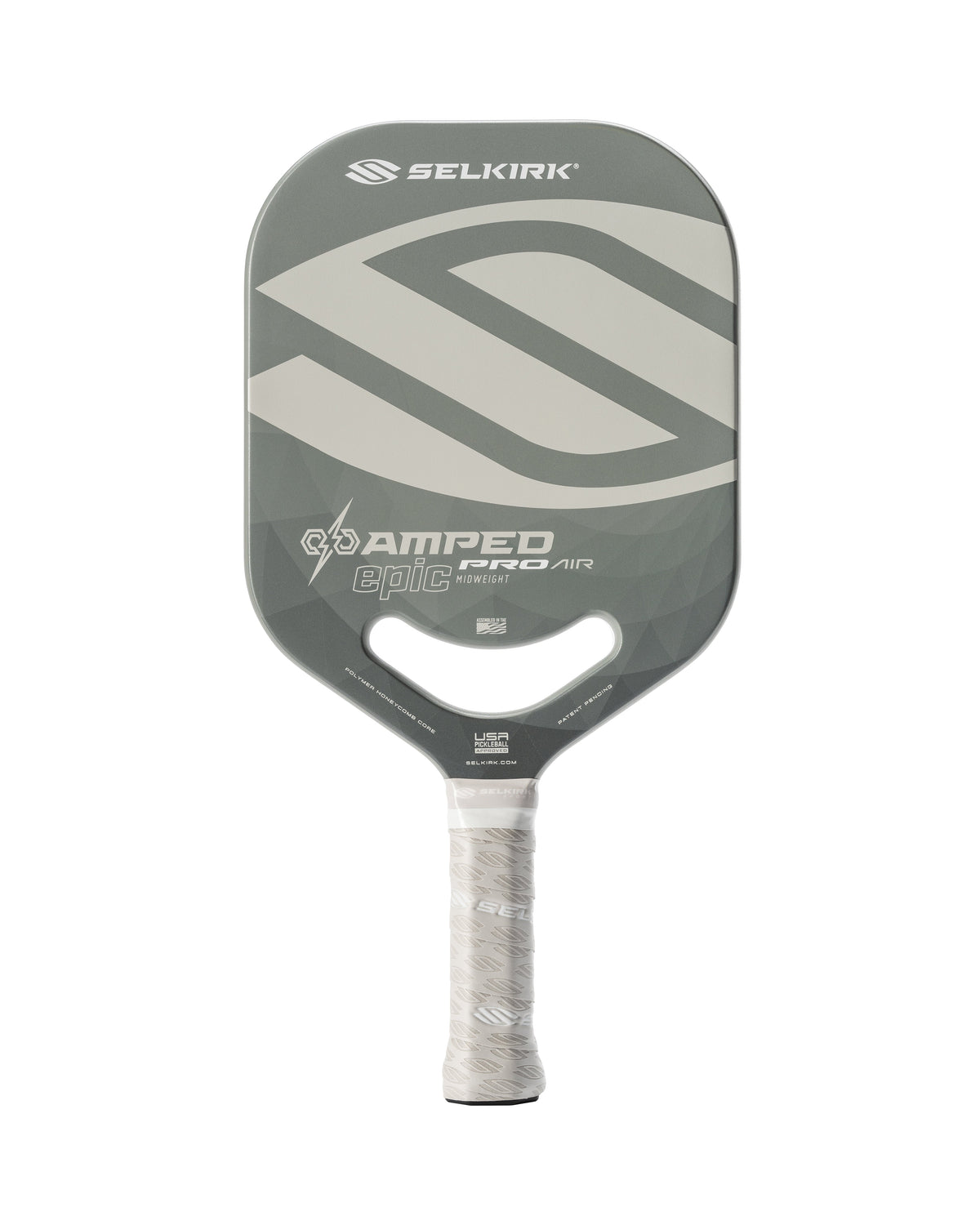 Selkirk AMPED Pro Air Epic 16mm pickleball paddle, Gray