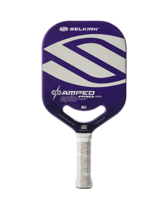 Selkirk AMPED Pro Air Epic 16mm pickleball paddle, Purple