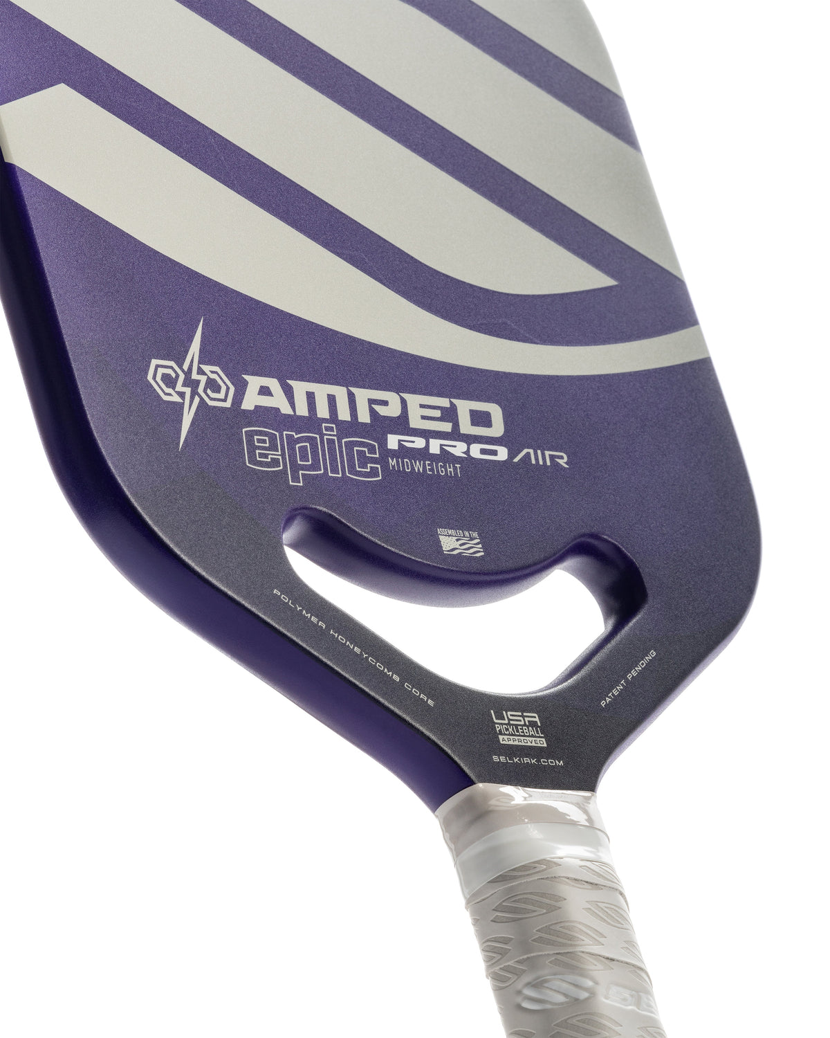Selkirk AMPED Pro Air Epic, Purple, side view
