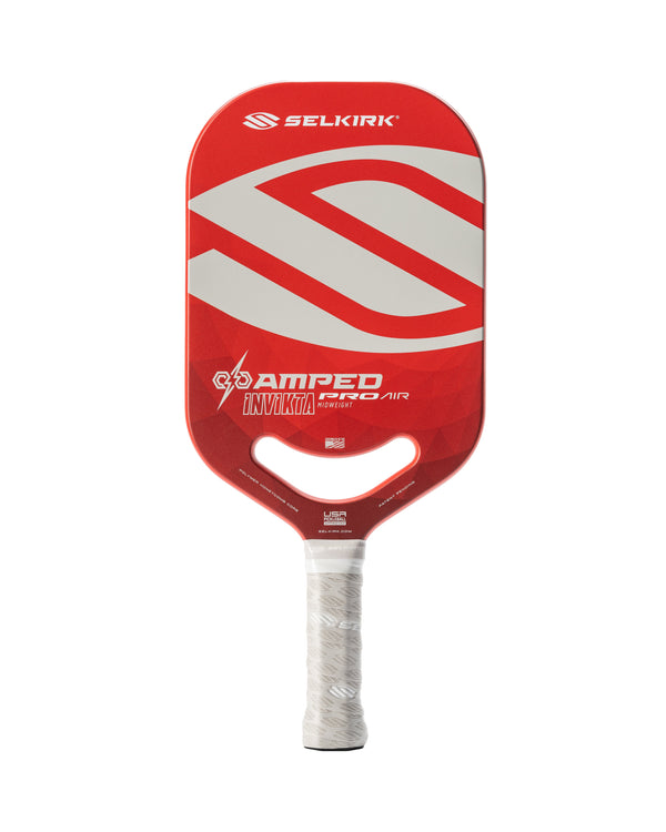 Selkirk AMPED Pro Air Invikta 16mm pickleball paddle, Red